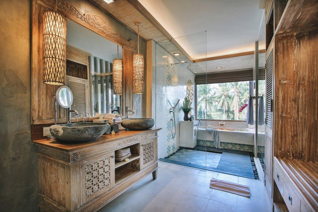 คุวราสังหรัณห์ เอ ปรามานา ดีพีซ Hotel อูบุด ภายนอก รูปภาพ Bathroom