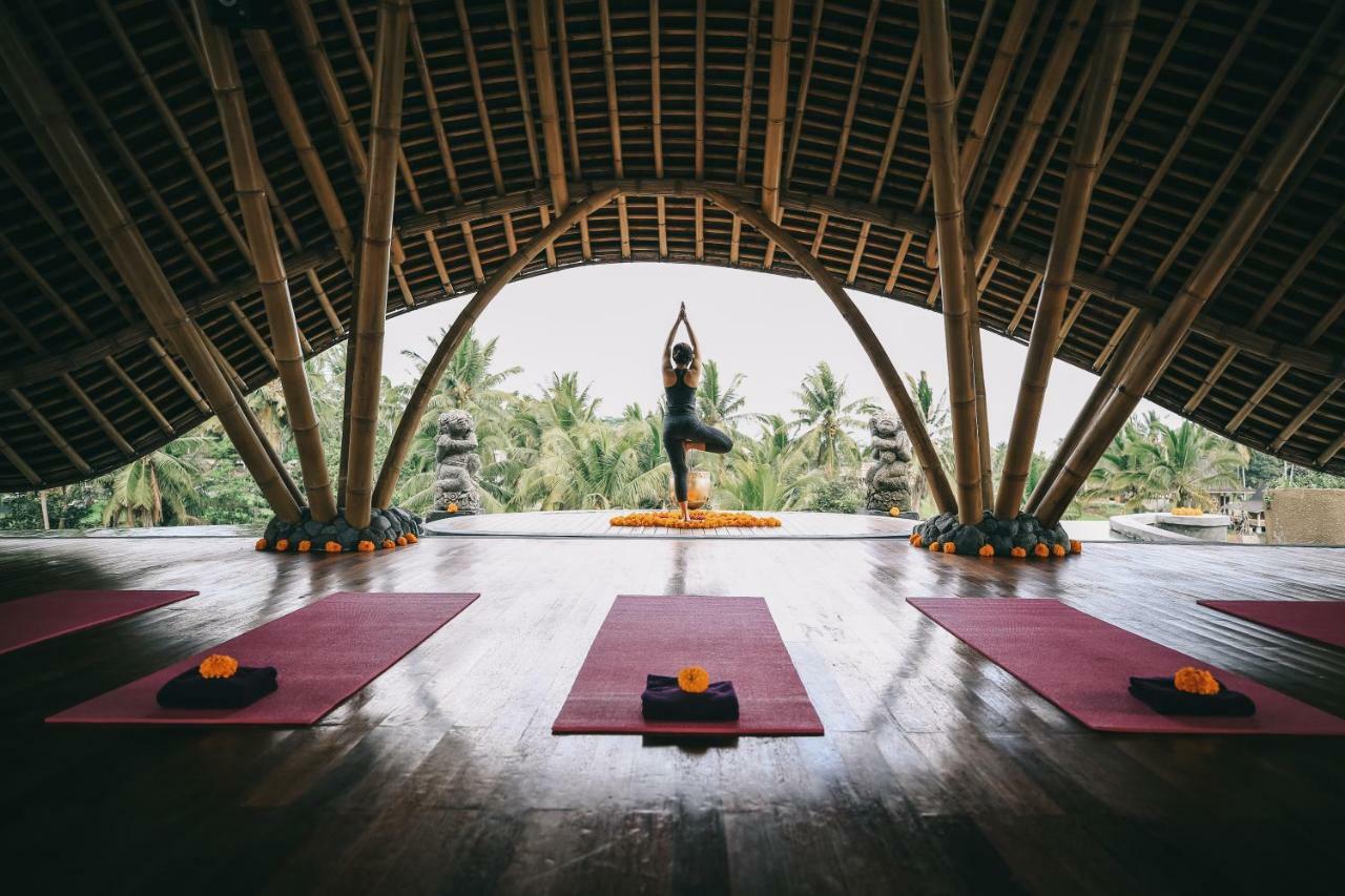 คุวราสังหรัณห์ เอ ปรามานา ดีพีซ Hotel อูบุด ภายนอก รูปภาพ The Yoga Pavilion